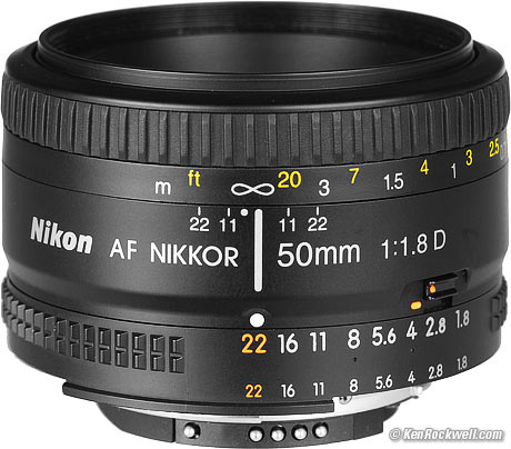 Nikon 50mm f1.8 D