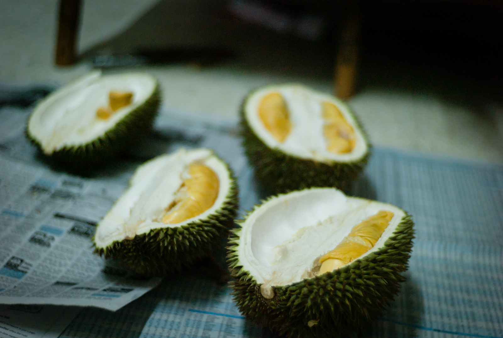 Delicious durians