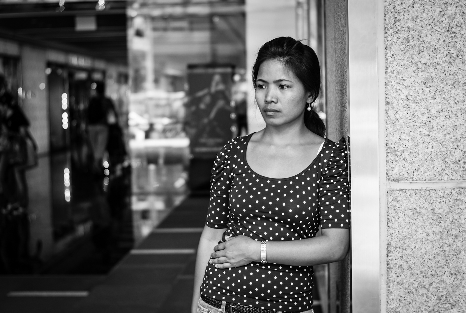 Woman in Orchard Road